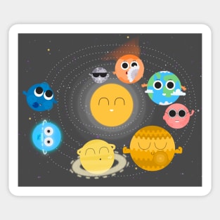 The Solar System Sticker